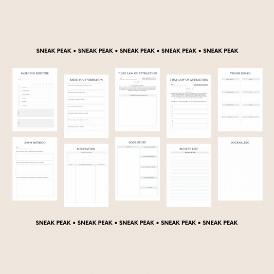 Law Of Attraction Planner
